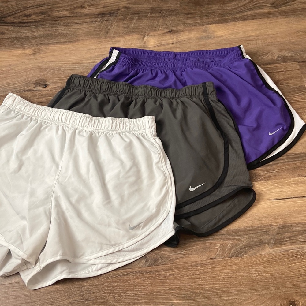 3 Pairs of Nike Tempo Shorts